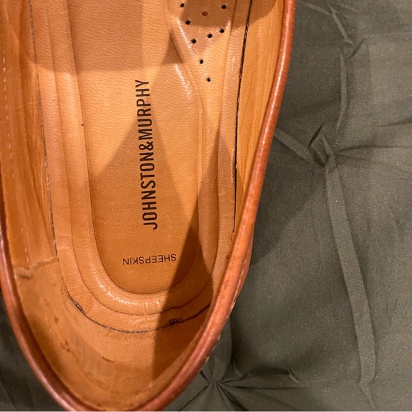 Johnston & Murphy Sheepskin Loafers - 13M - Picture 5 of 7